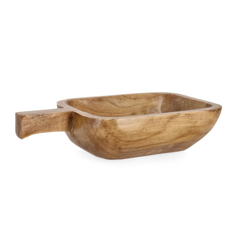 VASSOIO DECOR JAMAL LEGNO MARRONE 42X42